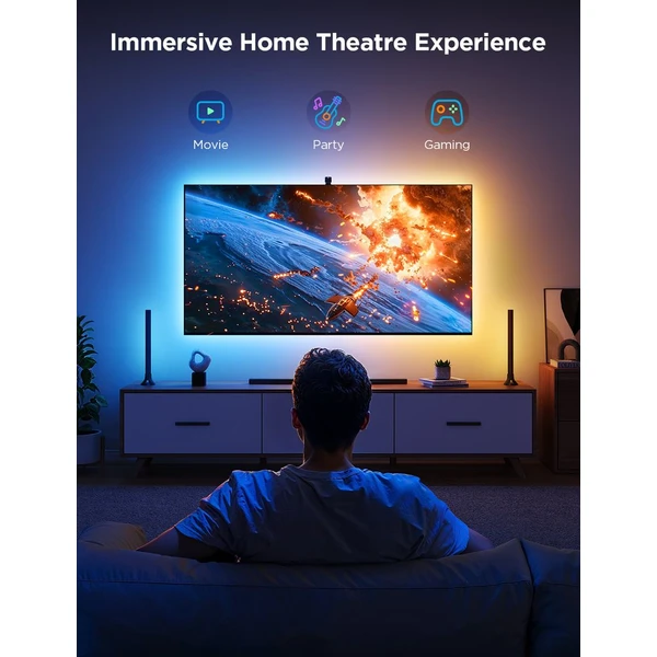 Govee TV Backlight 3 Kit Smart sada LED podsvietenie - Inteligentné osvetlenie - Obrázok 4PKK000K01