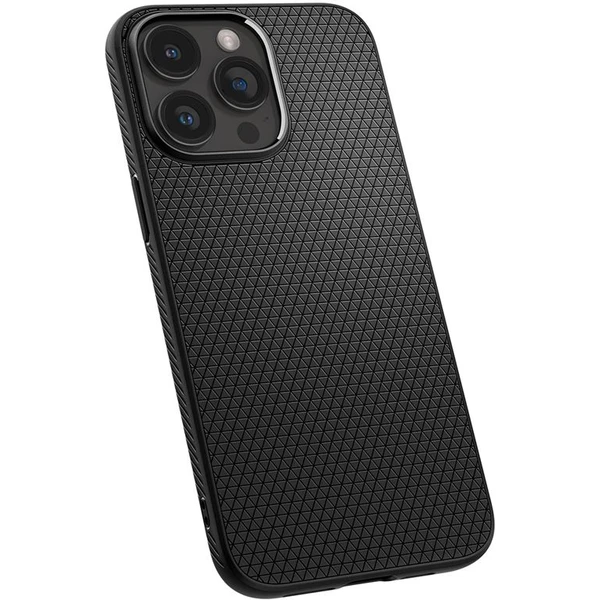 Spigen Liquid Air kryt iPhone 15 Pro matne čierny - Puzdra - Obrázok 4PU8000601