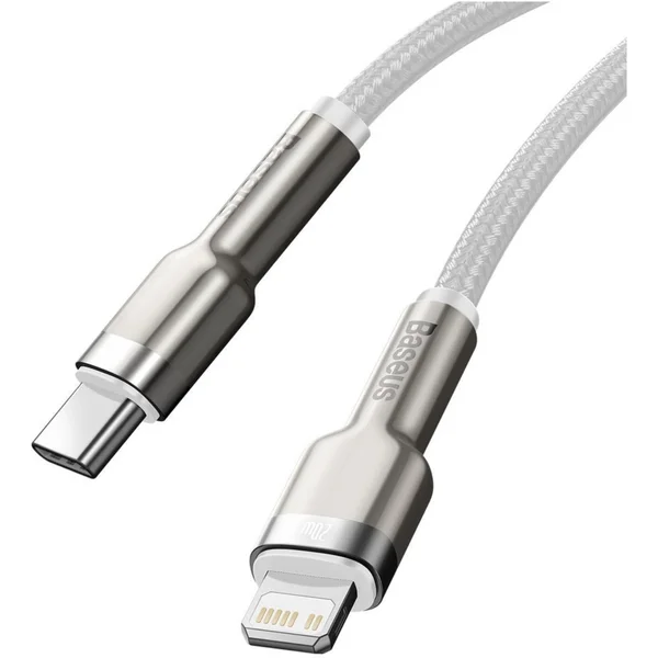 Baseus Cafule USB-C/Lightning napájací kábel 20W 2m biely - Káble a redukcie - Obrázok 4RKGF00101