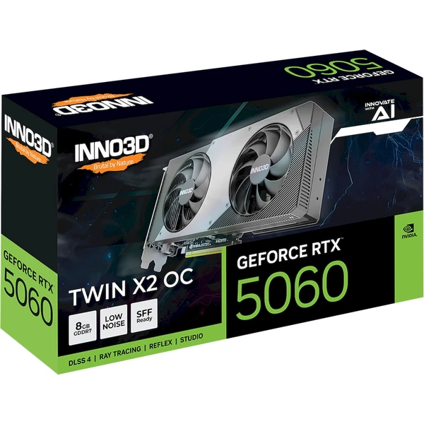 INNO3D NVIDIA GeForce RTX 5060 X2 OC 8GB GDDR7 - Grafické karty - Obrázok 4RWH000K01
