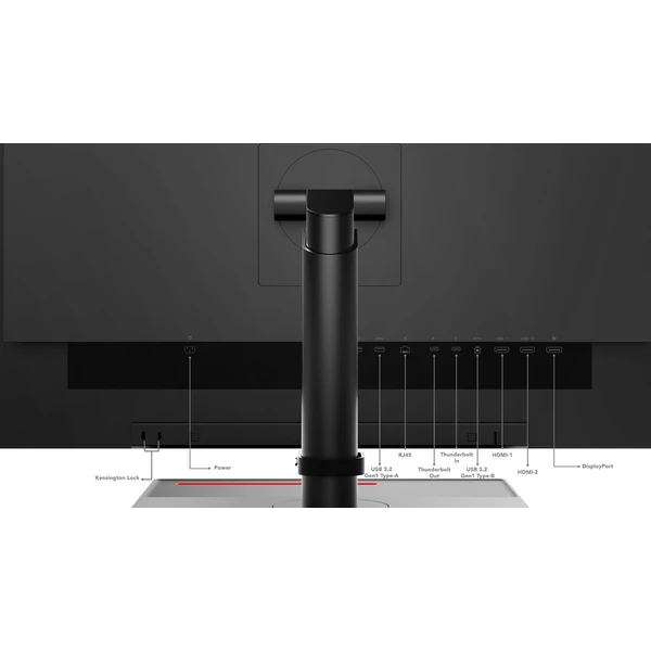 Lenovo ThinkVision P27u-20 monitor 27" - Monitory - Obrázok 4S3D300401