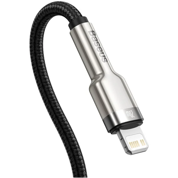 Baseus Cafule USB-C/Lightning napájací kábel 20W 1m čierny - Káble a redukcie - Obrázok 4SKGF00101