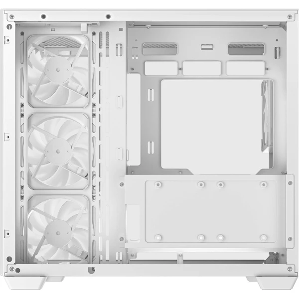 DEEPCOOL CG530 4F biela - Počítačové skrine - Obrázok 4T2E000K01