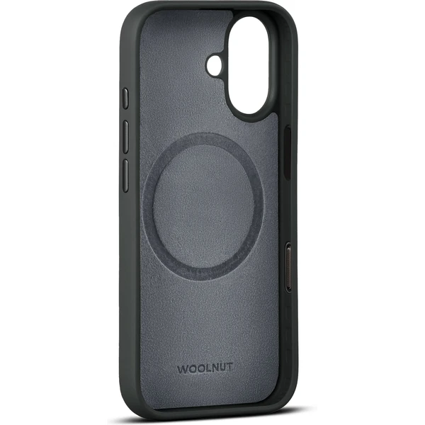 Woolnut MagSafe kožený kryt iPhone 17 čierny - Puzdra - Obrázok 4TLH000K01