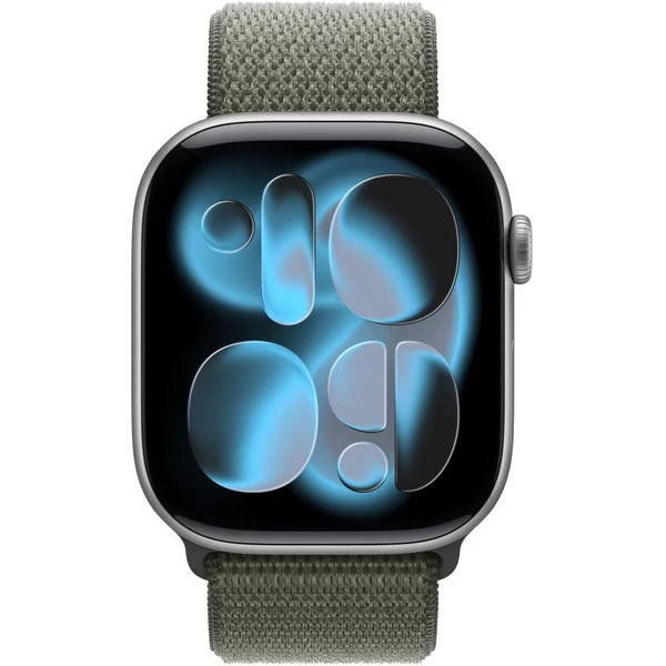 Apple Watch 49/46/45/44mm píniovo zelený prevliekací športový remienok - Remienky - Obrázok 4TWH000K01