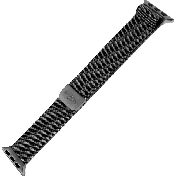 FIXED Mesh Strap sieťový nerezový remienok Apple Watch 42/44/45mm čierny - Remienky - Obrázok 4UQU600301