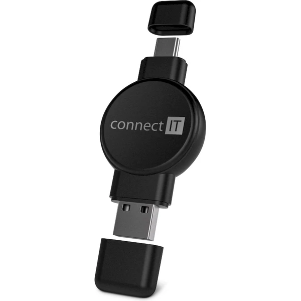 CONNECT IT WatchTravelCharge bezdrôtová nabíjačka čierna - Nabíjačky - Hlavný obrázok
