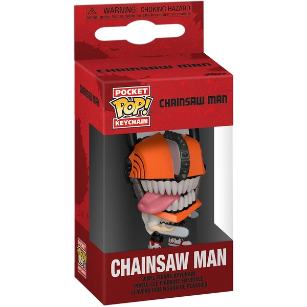 Funko POP! Keychain: Chainsaw Man - Chainsaw Man - Funko POP! - Obrázok 4V7H000K01