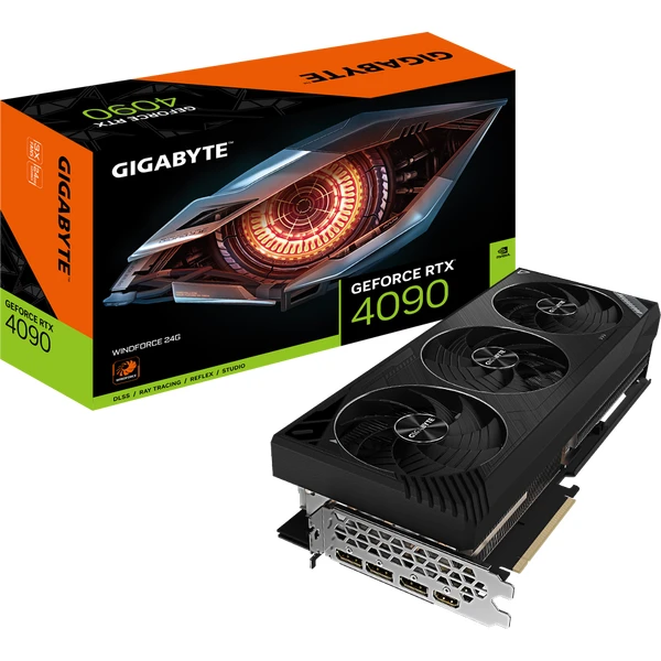 GIGABYTE NVIDIA GeForce RTX 4090 WINDFORCE 24G DLSS 3 - Grafické karty - Obrázok 4V8H300401