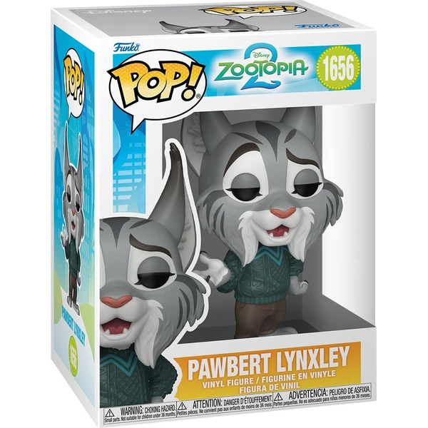 Funko POP! #1656 Disney: Zootopia 2 - Pawbert Lynxley - Funko POP! - Obrázok 4VHK000K01