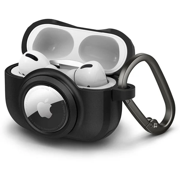 Spigen Tag Armor Duo puzdro pre AirPods Pro a AirTag čierne - Puzdra - Hlavný obrázok