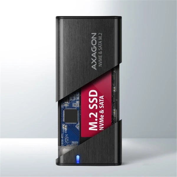 AXAGON EEM2-SB2 externý SSD disk čierny - Externé boxy - Obrázok 4WS6000701
