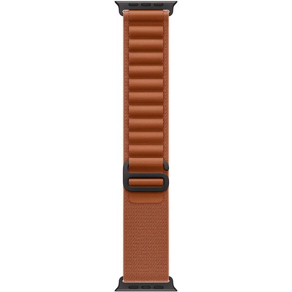 Apple Watch 49/46/45/44mm terakotový Alpský ťah stredný čierny titán - Remienky - Hlavný obrázok