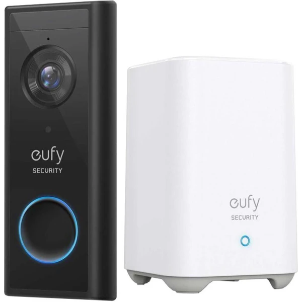 Anker Eufy videozvonec 2K čierny + Home base 2 - Inteligentné zvončeky - Hlavný obrázok