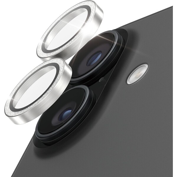 E-shop PanzerGlass® Hoops skla Apple iPhone 17/16/16 Plus trblietavo strieborné
