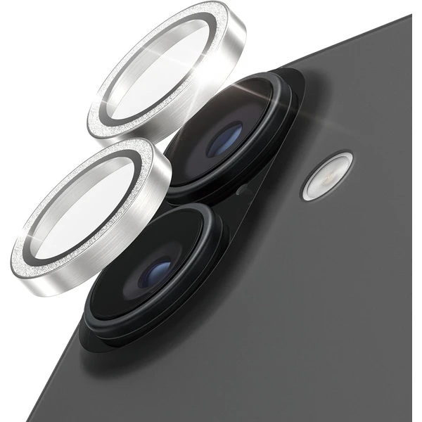 PanzerGlass® Hoops skla Apple iPhone 17/16/16 Plus trblietavo strieborné - Ochranné fólie a sklo - Hlavný obrázok