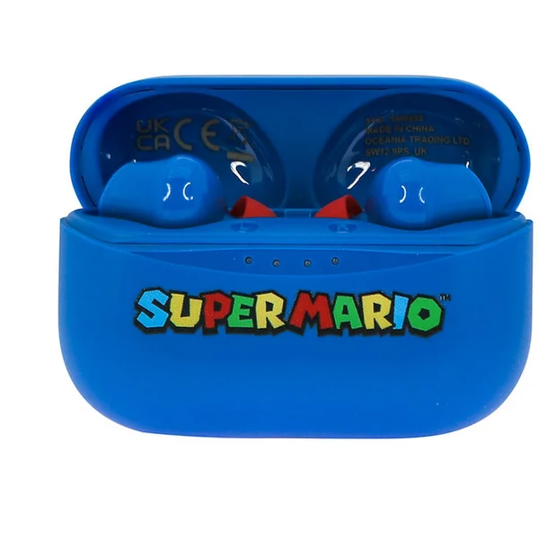 OTL bezdrôtové slúchadlá TWS s motívom Super Mario modrá - Slúchadlá - Obrázok 4YHB300401