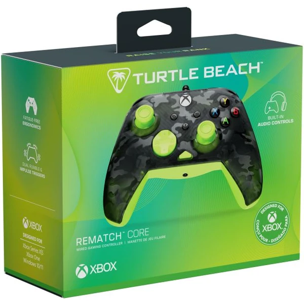 Turtle Beach herný ovládač Rematch Core Ghost Black Camo (XBOX/PC) žltý - Herné ovládače - Obrázok 4ZMH000K01