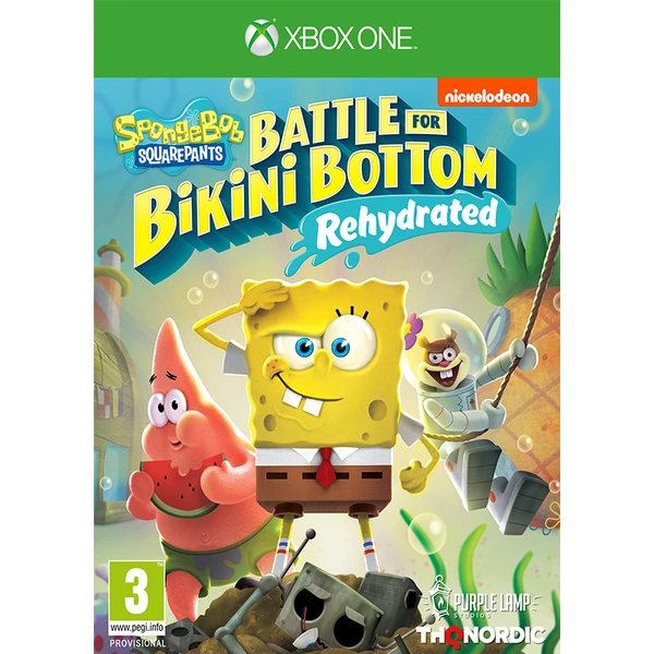 Spongebob SquarePants: Battle for Bikini Bottom - Rehydrated (Xbox One) - Hry na Xbox One - Hlavný obrázok