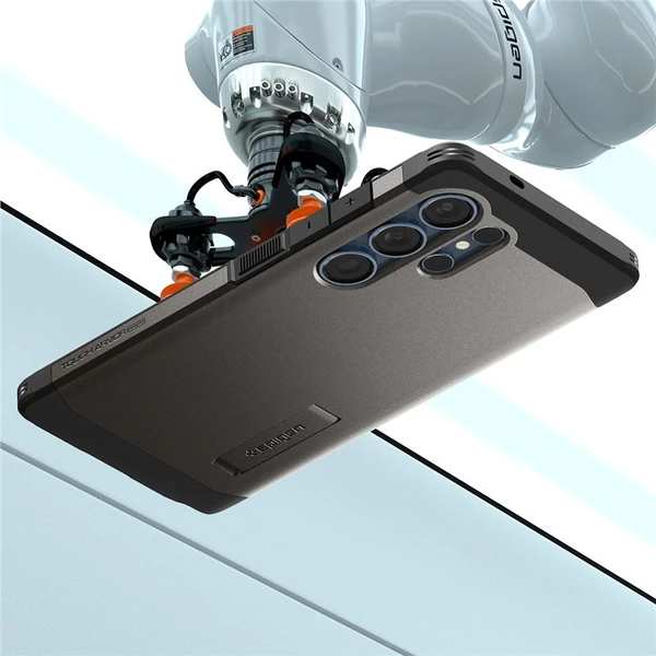 Spigen Tough Armor MagSafe kryt Samsung Galaxy S25 Ultra tmavo šedý - Puzdra - Obrázok 4a1d0b9f84e946a2a18d1cd91b2db9d6