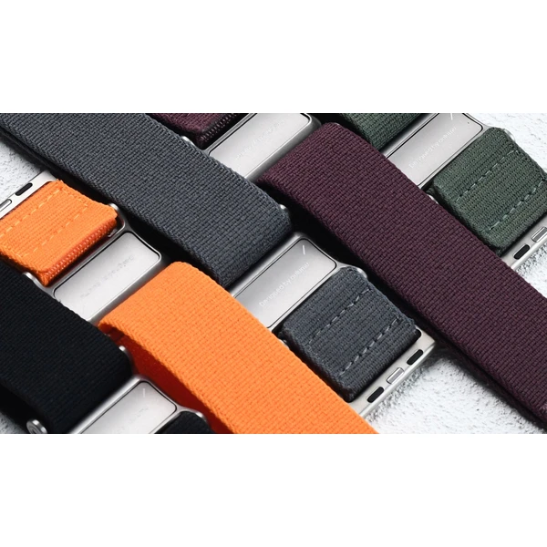 Aulumu A11 Mag Buckle Slim remienok Apple Watch 49/46/45/44/42mm Strieborná pracka/Carbon zelený rem - Remienky - Obrázok 4a37ca0eb1e5419d80ef1954dd468361