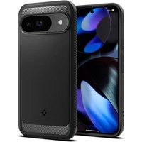 Spigen Rugged Armor kryt Google Pixel 9 Pro/Pixel 9 matne čierny - Puzdra