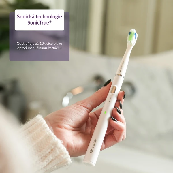 TrueLife SonicBrush Slim20 sonická kefka biela - Zubné kefky - Obrázok 4a40cced6b7e47c69cbf8c7b093bedec