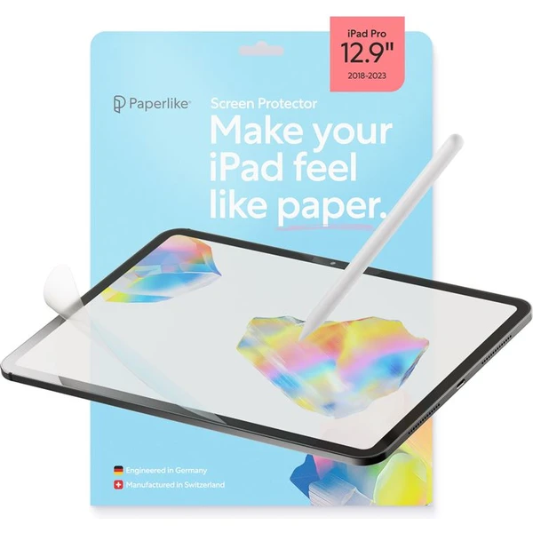 Paperlike Screen Protector 3 fólie na písanie a kreslenie iPad Pro 12.9" 2 ks - Ochranné fólie a sklo - Obrázok 4a462ce06a034443a8eaae4b005aaed5