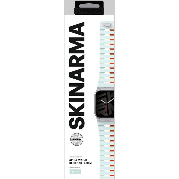 SKINARMA Gemini magnetický remienok Apple Watch 42/41/40mm mentolový - Remienky - Obrázok 4a9d70651ffc4ac68c37b63c87351eec