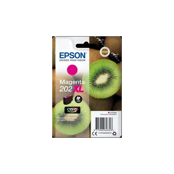 Epson 202XL Kiwi Claria Premium Purpurový - Tonery - Hlavný obrázok