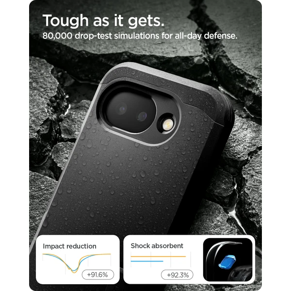 Spigen Tough Armor MagSafe kryt Google Pixel 10a čierny - Puzdra - Obrázok 4abc11fd0c994e55a166d08623591564
