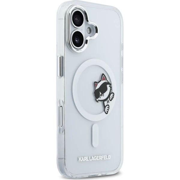 Karl Lagerfeld IML Choupette Peekaboo MagSafe kryt iPhone 17 priehľadný - Puzdra - Obrázok 4ad38c5edde84e1f8ad41b20f2d1511e