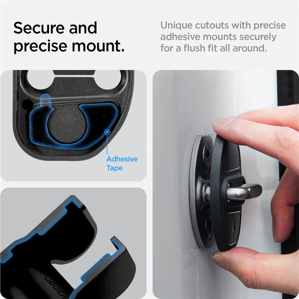 Spigen Door Lock Cover kryt zámku dverí Tesla Model Y/3 čierna - Vychytávky - Obrázok 4ae2a35e71094b8692f469287fc73097