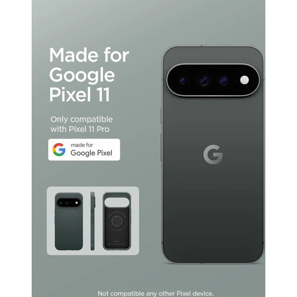 Spigen Liquid Air MagSafe, abyss green - Google Pixel 11 Pro - Puzdra - Obrázok 4ae7c4710c8846b5af2e1ac2906d6948