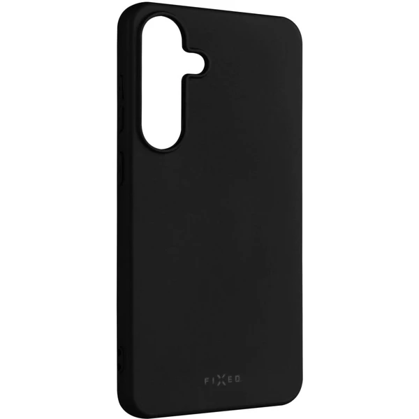 FIXED Story silikónový kryt Samsung Galaxy S25+ čierny - Puzdra - Hlavný obrázok