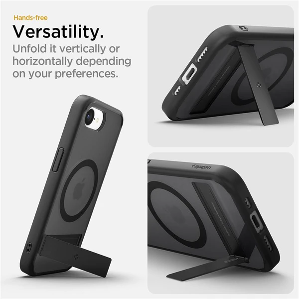 Spigen Ultra Hybrid S MagSafe obal iPhone 17e/16e frost black - Puzdra - Obrázok 4af5336c1cc5437ea66aed1e7438adba