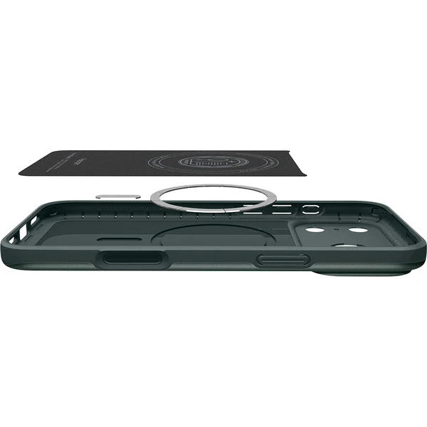 Spigen Thin Fit MagSafe kryt iPhone 18 Pro/17 Pro abys green - Puzdra - Obrázok 4b10b957b884435fb5927176f6158eab