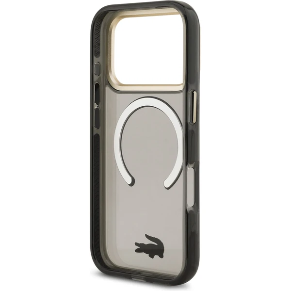 Lacoste PC/TPU Frosted Finish Gold Logo MagSafe kryt iPhone 17 Pro čierny - Puzdra - Obrázok 4b1938a1660c444ba618450e58086ace