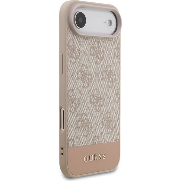 Guess PU 4G Stripe Zadný Kryt pre iPhone Air ružový - Puzdra - Obrázok 4b4b03c524a1457ba5968097fc87d4c9
