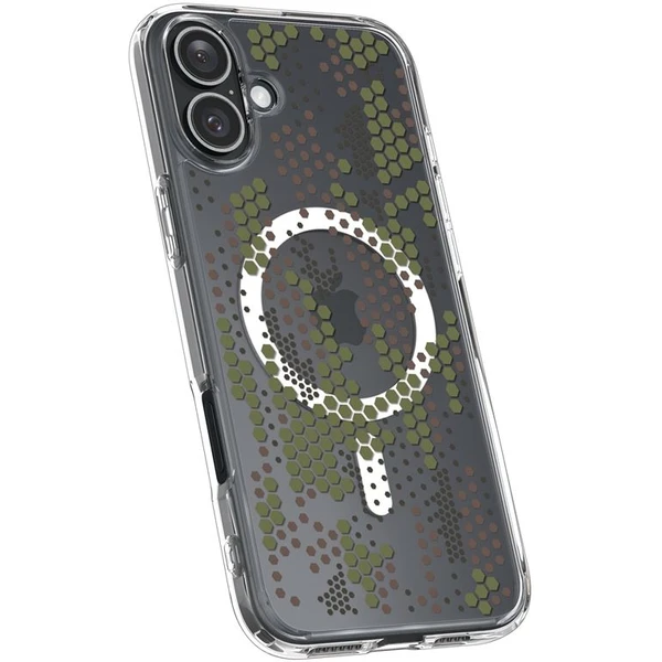 Spigen Ultra Hybrid MagSafe kryt iPhone 16 digital camo - Puzdra - Obrázok 4b8d123ddbea488289bdf8dad830ec23