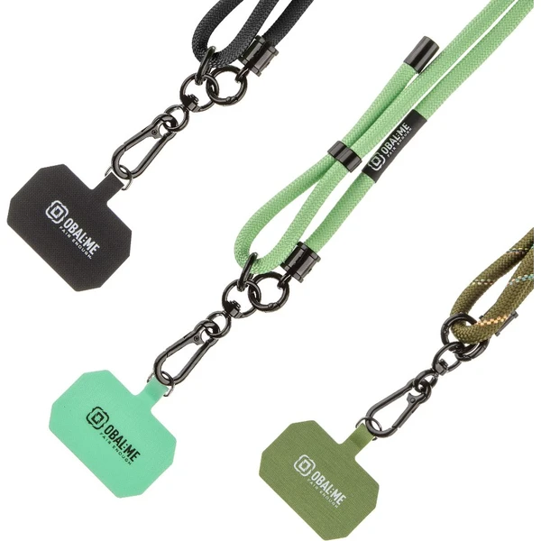 OBAL:ME NeckTag popruh na telefón čierny - Popruhy a crossbody - Obrázok 4b922fb31c5745dd9a5fe9a5ed799078