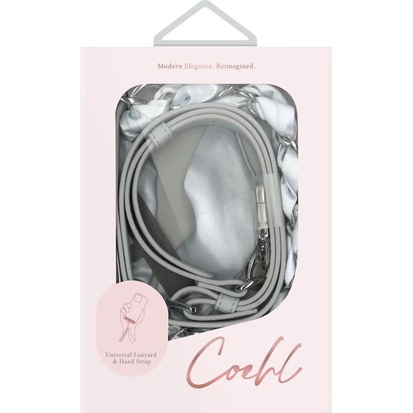 UNIQ Coehl Caryne 2v1 univerzálny popruh na krk/pútko na ruku Cloud Grey - Pútka - Obrázok 4b93000b3aa84d709eec80680e65ed24
