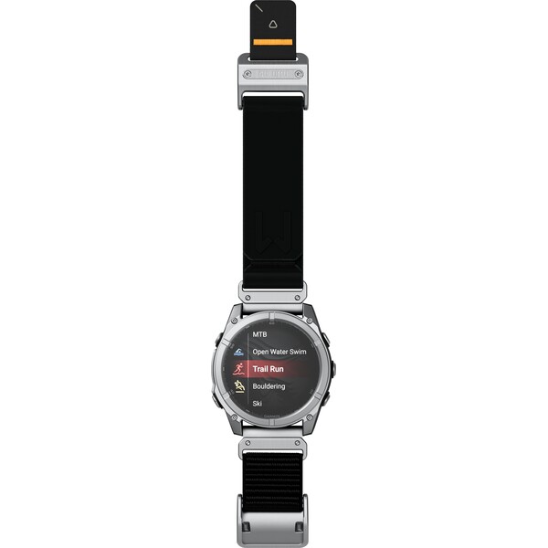 Aulumu C11 Mag-Buckle Slim remienok Garmin Watch (QuickFit 22mm) strieborná pracka/čierny remienok - Remienky - Obrázok 4b94ad3c1db94732b8be7c493e3e7bc4