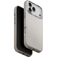 UNIQ Lyden Premium Leatherette MagClick MagSafe kryt iPhone 17 Pro Max Clay - Puzdra