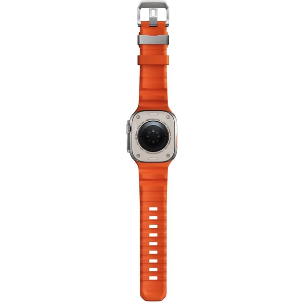 Nomad Rocky Point Band remienok Apple Watch 49/45/44/42mm strieborný/oranžový - Remienky - Obrázok 4bbf4f8358ab420ca12d94a869dbec72