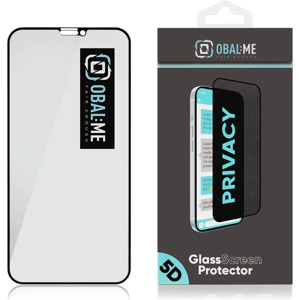 OBAL:ME Privacy 5D tvrdené sklo Apple iPhone 11/XR čierne - Ochranné fólie a sklo - Obrázok 4be0fa53a87e4ce69f04065caa544465