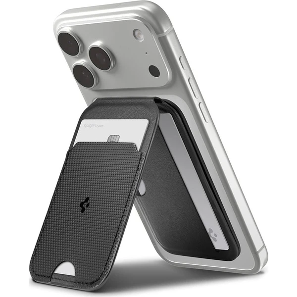 Spigen Slim Fold Tripod MagSafe Wallet peňaženka čierna (3 karty) - Peňaženky - Obrázok 4c11bf7576ac4259bf9e00c88ccc0ee6