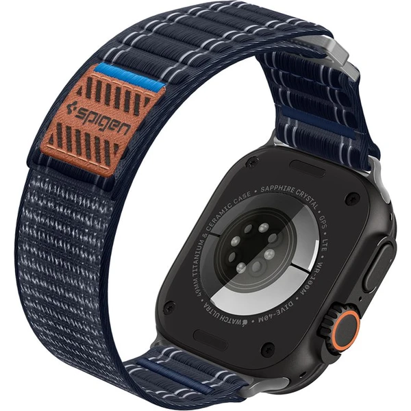 Spigen Fabric Band remienok (suchý zips) Apple Watch 49/46/45/44mm námornícka modrá - Remienky - Obrázok 4c23a8f605354a589d5c9cef77c630f7