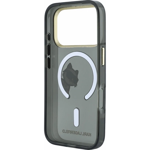Karl Lagerfeld IML Choupette Peekaboo Magsafe Zadný Kryt pre iPhone 18 Pro Black - Puzdra - Obrázok 4c4fbac0d20b47e2a3aeb58f120bda34