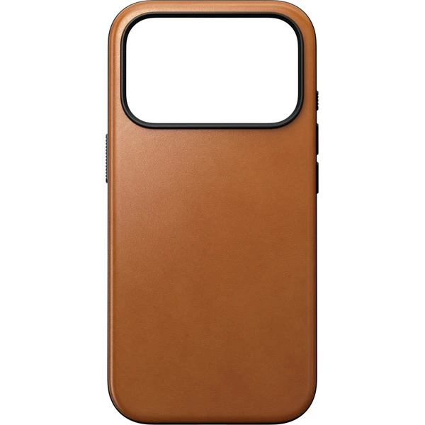 Nomad Modern Leather (Horween) MagSafe kožený kryt iPhone 18 Pro Saddle - Puzdra - Obrázok 4c59023c22ea443e8bef9bd20fce4f3c